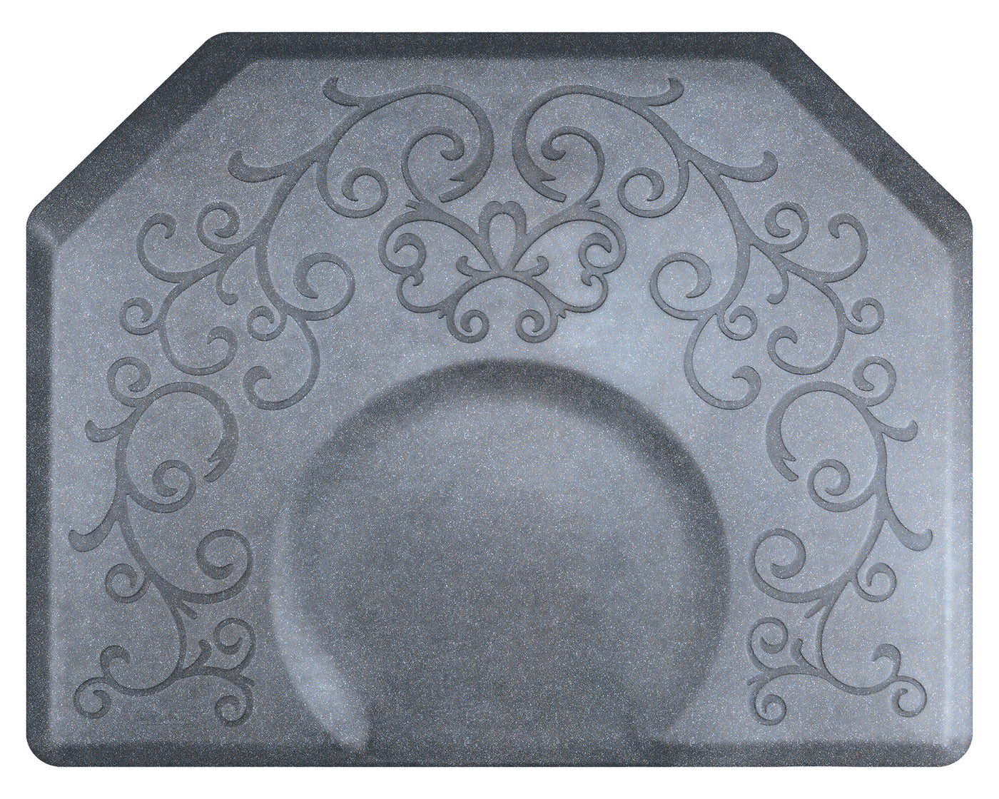 Granite Impressions - Decorative Metallic Flecked 3/4" Anti-Fatigue Mat